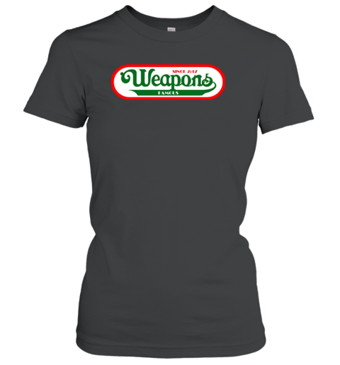 Weapons Movie Wienerschnitzel Logo Parody Premium Women's T-Shirt
