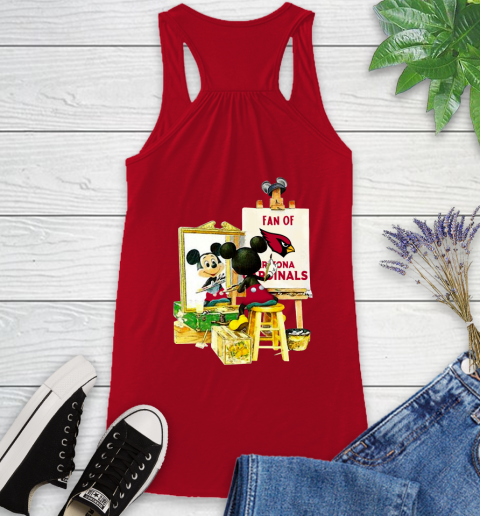NFL Football Arizona Cardinals Mickey Drawing Shirt 39