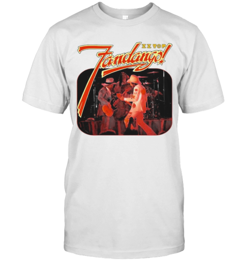 Zz Top Fandango Album Guitar T-Shirt