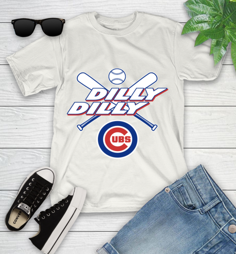 MLB Chicago Cubs Dilly Dilly Baseball Sports Youth T-Shirt