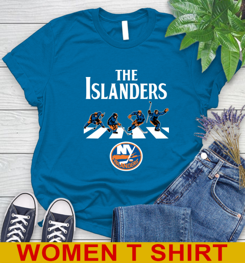 NHL Hockey New York Islanders The Beatles Rock Band Shirt Women's T-Shirt 8