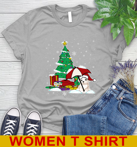 Maltese Christmas Dog Lovers Shirts 89