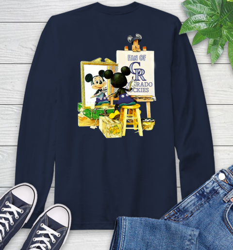 MLB Baseball Colorado Rockies Mickey Drawing Shirt 56