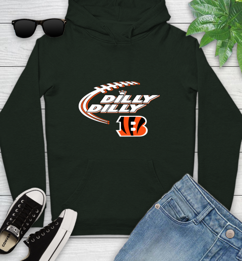 NFL Cincinnati Bengals Dilly Dilly Football Sports Youth Hoodie 13