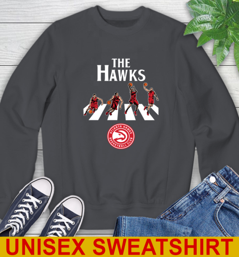 NBA Basketball Atlanta Hawks The Beatles Rock Band Shirt Sweatshirt 7
