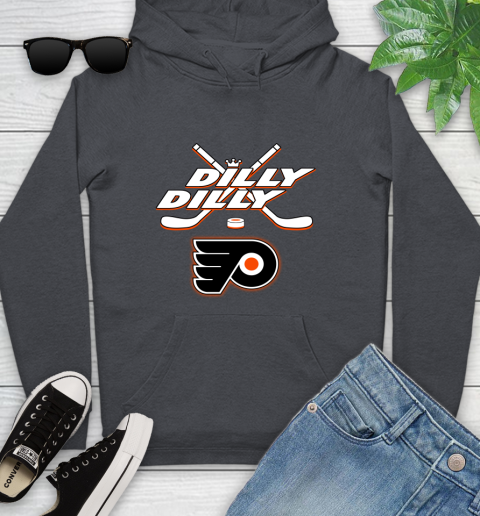 NHL Philadelphia Flyers Dilly Dilly Hockey Sports Youth Hoodie 8