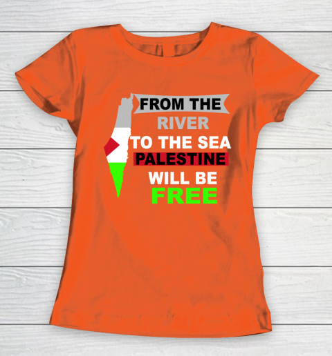 From The River To The Sea Palestine Will Be Free Shirt Women's T-Shirt 3