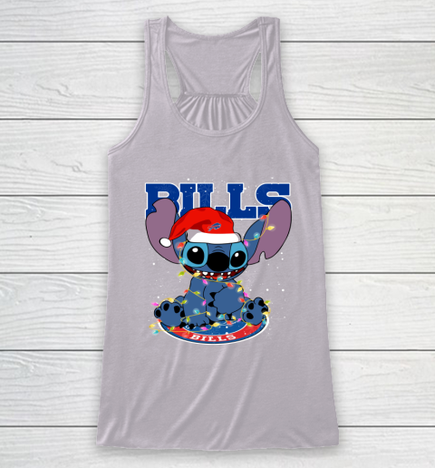 Buffalo Bills NFL Football noel stitch Christmas Racerback Tank 3