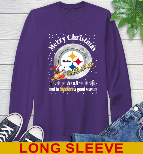 Pittsburgh Steelers Merry Christmas To All And To Steelers A Good Season NFL Football Sports Long Sleeve T-Shirt 5