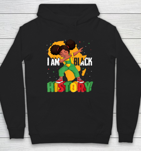 I Am Black History Kids Girls Women Black History Month Hoodie