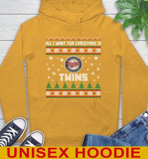 MLB All I Want For Christmas Is Minnesota Twins Baseball Sports 14