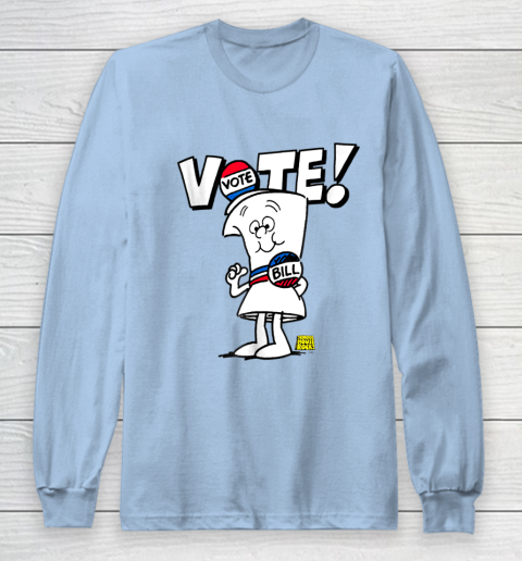 Schoolhouse Rock Vote with Bill Long Sleeve T-Shirt 5