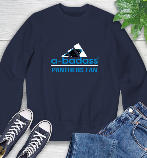 Carolina Panthers NFL Football A Badass Adidas Adoring Fan Sports Sweatshirt 2