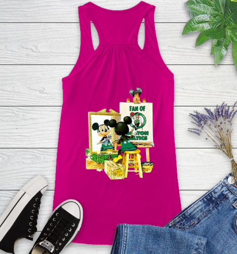NBA Basketball Boston Celtics Mickey Drawing Shirt 41