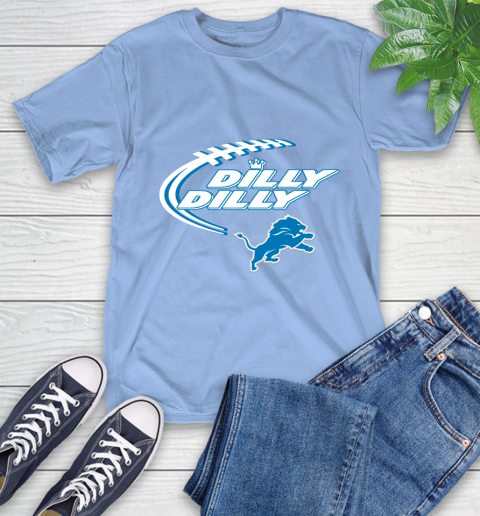 NFL Detroit Lions Dilly Dilly Football Sports T-Shirt 11