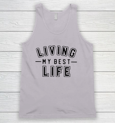 UNIVERSITY GOLD Living My Best Life Tank Top 2