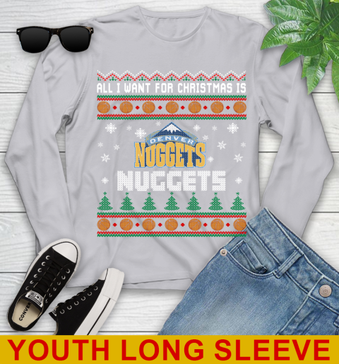 NBA Basketball All I Want For Christmas Is Denver Nuggets 121