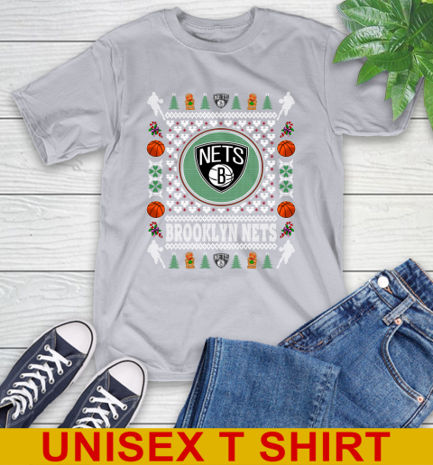 Brooklyn Nets Merry Christmas NBA Basketball Loyal Fan T-Shirt 5