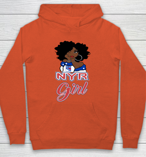 New York Rangers Girl NHL Hoodie 5