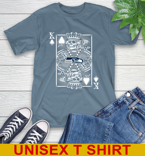 Seattle Seahawks NFL Football The King Of Spades Death Cards Shirt T-Shirt 9 Seattle Seahawks NFL Football The King Of Spades Death Cards Shirt T-Shirt - Image 9