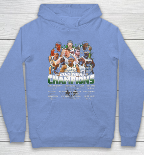 Milwaukee Bucks Championship shirt Milwaukee Basketball Bucks Finals 2021 Hoodie 8