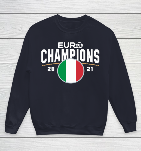 Italy Euro Champions 2020 2021 Football Italia Youth Sweatshirt 2