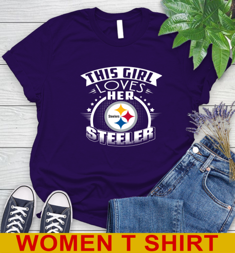 Pittsburgh Steelers NFL Football This Girl Loves Her Team 88