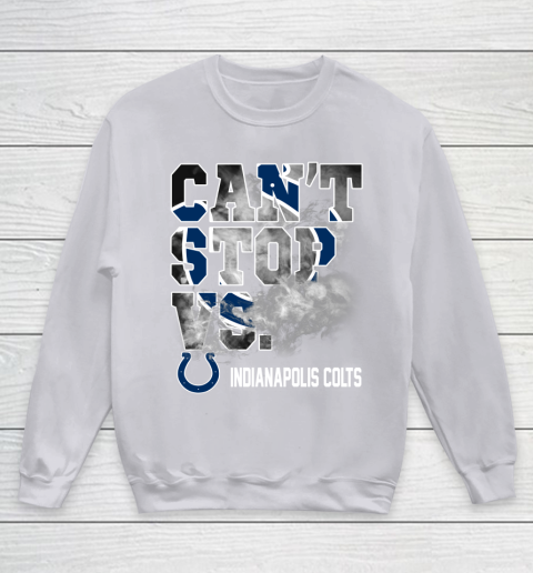 NFL Indianapolis Colts Can't Stop Vs Youth Sweatshirt 3