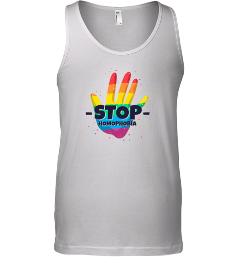 Stop Homophobia Illustration Tank Top