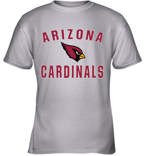 6ytp arizona cardinals nfl line by fanatics branded gray victory youth t shirt 26 front sport grey