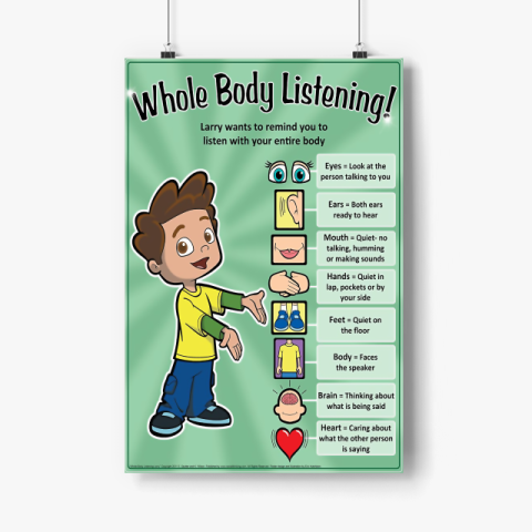 Whole Body Listening Poster