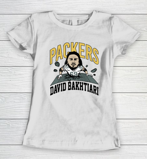Green Bay Packers David Bakhtiari Women's T-Shirt