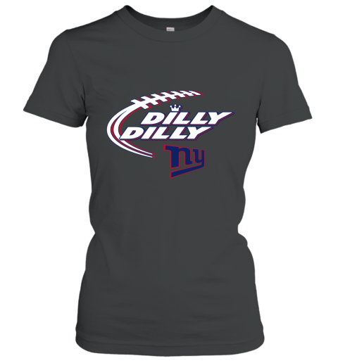 NFL New York Giants Dilly Dilly Football Sports 0wHjnU6WQQR ladies t shirt 20 95 151514 front black