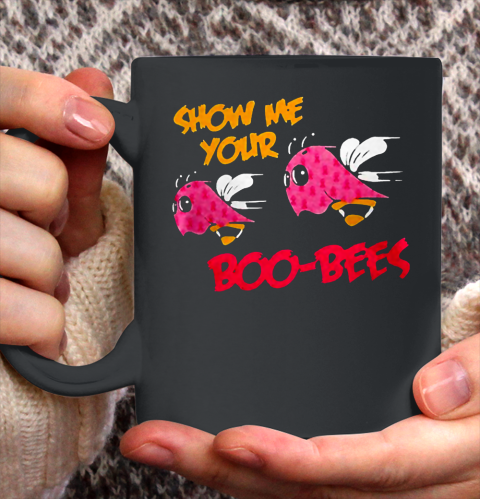 Show Me Your Boo Bees Halloween Ceramic Mug 11oz