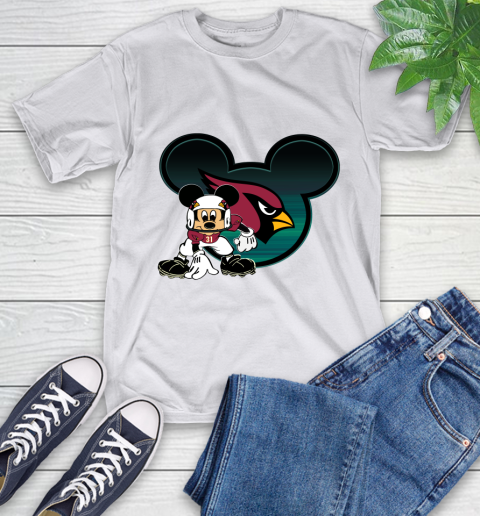 NFL Arizona Cardinals Mickey Mouse Disney Football T Shirt T-Shirt 12