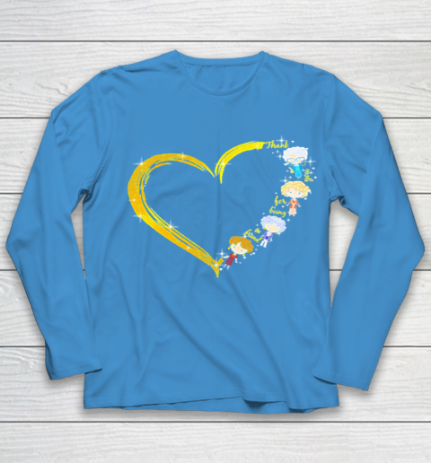 Heart The Golden Girls Thank you for being a friend Youth Long Sleeve 5