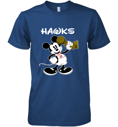 Mickey Atlanta Hawks Premium Men's T-Shirt