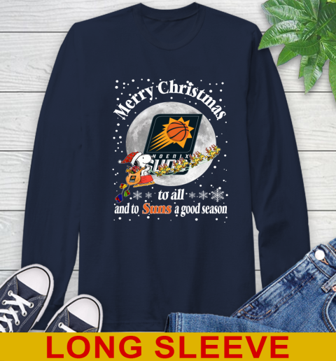 Phoenix Suns Merry Christmas To All And To Suns A Good Season NBA Basketball Sports Long Sleeve T-Shirt 3