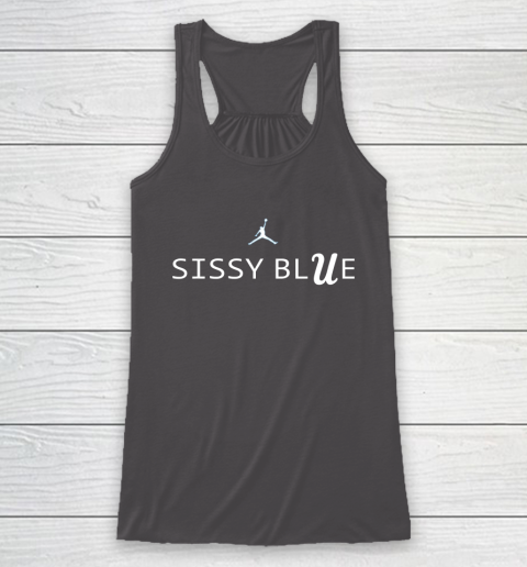 Sissy Blue Shirt UCLA Racerback Tank 5