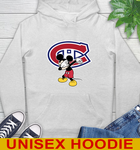 Montreal Canadiens NHL Hockey Dabbing Mickey Disney Sports Hoodie