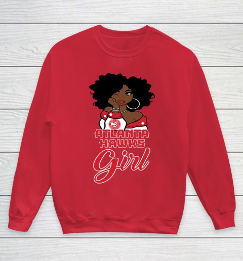 Atlanta Hawkss Girl NBA Youth Sweatshirt 9