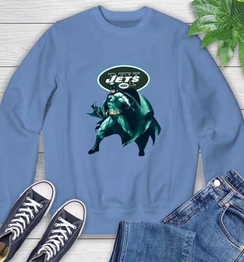 NFL Batman Football Sports New York Jets Sweatshirt 11