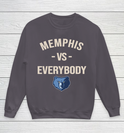 Memphis Grizzlies Vs Everybody Youth Sweatshirt 5
