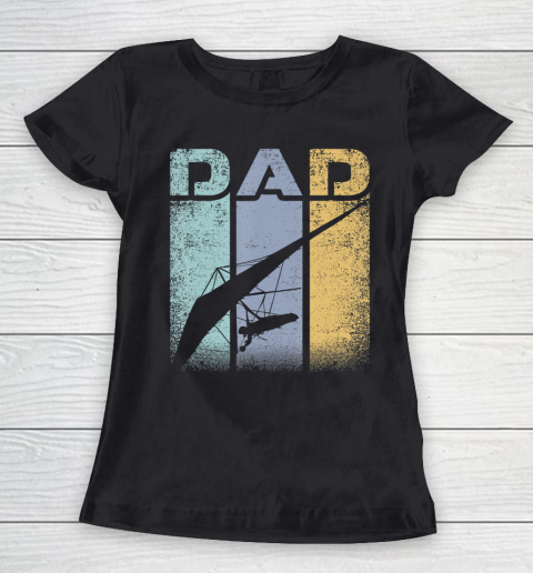 Father gift shirt Vintage Retro color Dad Hang Gliding Player man lovers sport T Shirt Women's T-Shirt