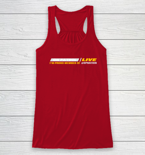 Patrol I'm A Proud Member Of Opnation Live Racerback Tank 3