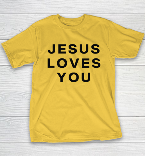 C. J. Stroud Jesus Loves You Youth T-Shirt 4
