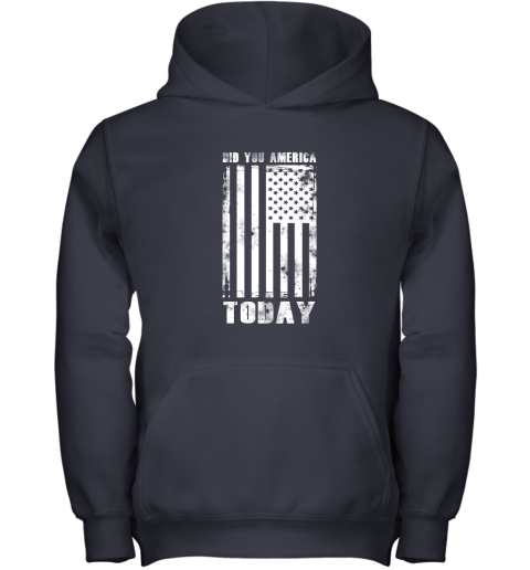 Did You America Today Youth Hoodie