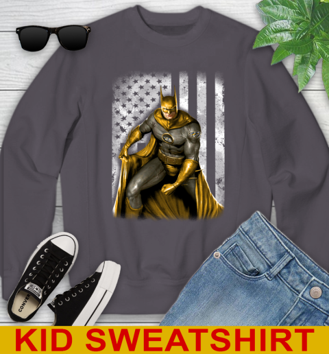 Nashville Predators NHL Hockey Batman DC American Flag Shirt Youth Sweatshirt 5