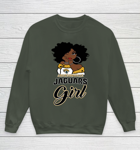 Jacksonville Jaguars Girl NFL Youth Sweatshirt 10