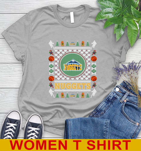 Denver Nuggets Merry Christmas NBA Basketball Loyal Fan Women's T-Shirt 5